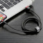 Изображение товара «Кабель Basues USB For Type-C 3A 2M Cafule Cable Black/Grey» №4
