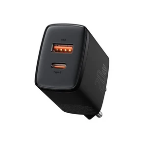 Изображение товара «Сетевое зарядное устройство Baseus Compact  20W Quick Charger U+C (CCCP20UE) Black (CCXJ-B01)»
