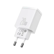 Сетевое зарядное устройство Baseus Compact  20W Quick Charger U+C (CCCP20UE) White (CCXJ-B02)