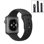 Ремешок для Apple Watch 42мм, силиконовый (два ремешка)