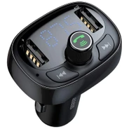 Автомобильное зарядное устройство с FM-трансмиттером Baseus T-Typed MP3 Car Charger (S-09A)