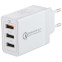 Изображение товара «Сетевое зарядное устройство Red Line Tech 3 USB QC 3.0 NQC-3A Белый» №3