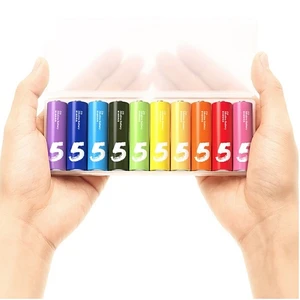 Изображение товара «Набор батареек  Xiaomi ZMI Rainbow 5 AA (10 шт)»