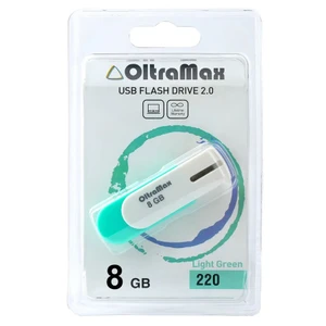 Изображение товара «Флеш-накопитель OltraMax 220 8 GB USB 2.0 Green»